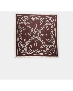 Stradivarius Sjaal Met Print - Rood