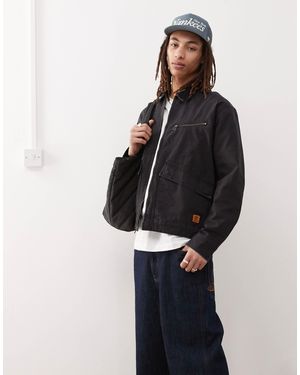 Timberland – strafford – jacke aus canvas - Blau
