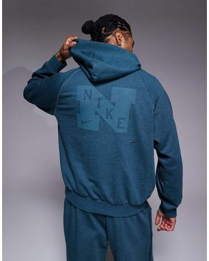 Nike Heritage Dri-Fit Hoodie - Blue