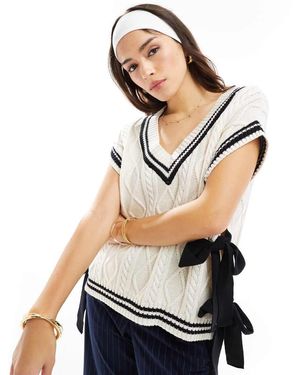 Miss Selfridge Canotta - Bianco