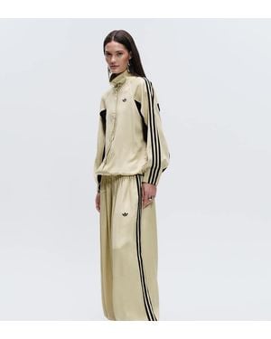 adidas Originals x ASOS Oversized Balloon Track Trousers - Natural