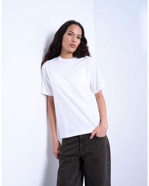 T-shirt Blanc À Slogan Santa Monica | Tops | PLT FR T-shirt Blanc À Slogan Santa Monica | Tops | PLT FR