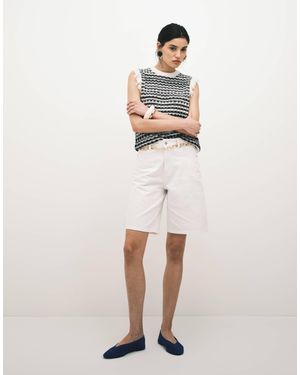 ASOS Denim Bermuda Shorts - Natural