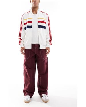 Collusion Baggy Carpenter Jeans - Red