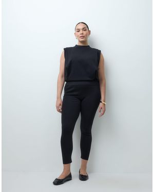 ASOS Asos design curve top sans manches plissé assorti en - Bleu