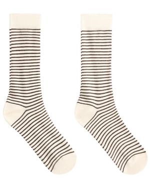 Oysho Cashmere 13% Classic Sock - White
