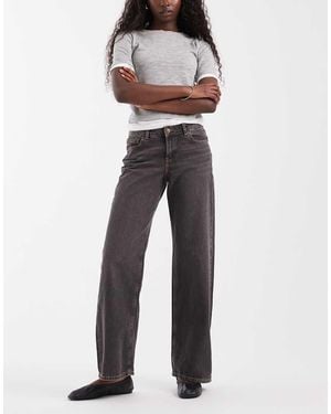 JJXX Palermo Wide Fit Low Rise Jeans - Wit