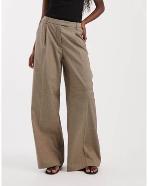 ASOS Low Rise Mensy Trousers - Natural