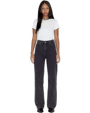 Dr. Denim Echo High Straight Jeans - Blue