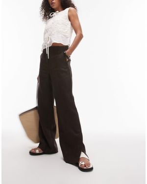 & Other Stories Linen Pants - White