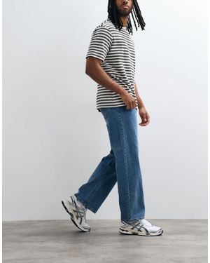 Jack & Jones Ted lockere straight-jeans - Blau