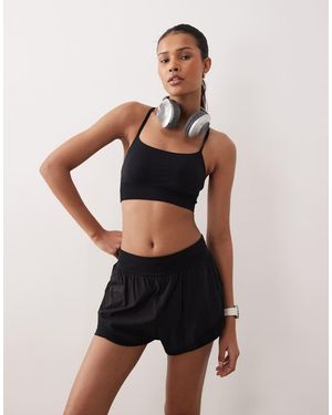 Sweaty Betty Spirit Restored Seamless Yoga Bra - Black