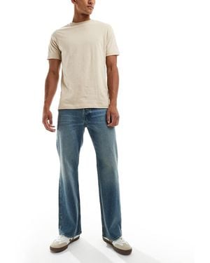 Hollister Jeans Bootcut Lavaggio Medio - Blu
