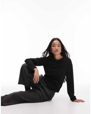 & Other Stories Long Sleeve Top - Black