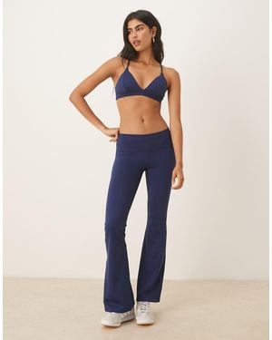Cotton On Cotton On Pinstripe Flare - Blue