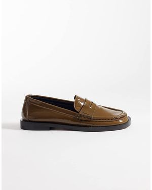 Pompeii UK Mocasines Caquis Vega Form De Pompeii-Verde - Blanco