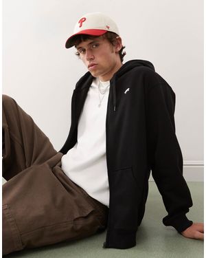 Vans – salton – loose-fit-kapuzenjacke - Schwarz