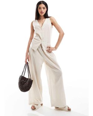 esmé studios Esmee Exclusive Beach Trouser Co-Ord - White