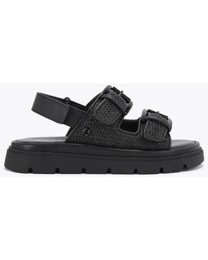 Carvela Kurt Geiger Pavilion Slingback Flat Sandals - Black