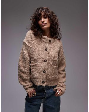 TOPSHOP Cardigan - Marrone