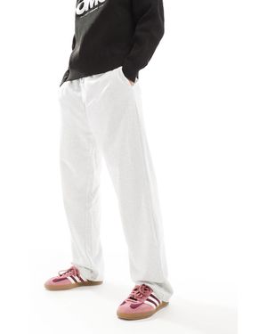Jack & Jones Loose Fit Wide Leg joggers - White