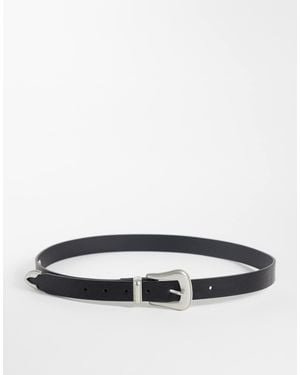 ASOS Western-gürtel aus kunstleder - Grau