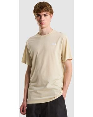 The North Face M Evolution Simple Dome Regular Short Sl - Natural