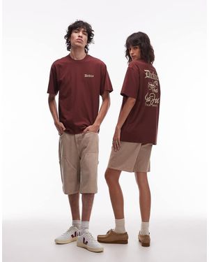 Dickies Diner Graphic Backprint T-shirt - Red