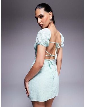 open lace back dress Bombshell Maxi Dress Red main image 0
