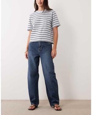 New Look Tapered Barrel Leg Jeans