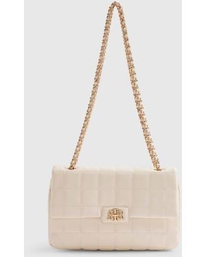 River Island Rir Quilted Shoulder - White