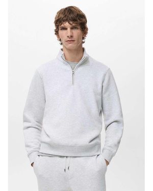 Mango Maglione Chiaro - Bianco
