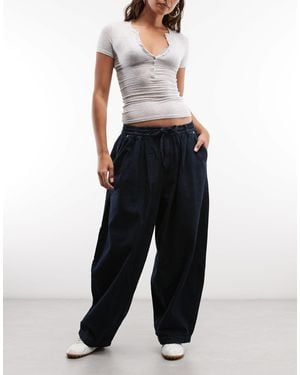 Collusion Xl Balloon Pull On Jean - Black