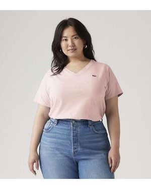 Levi's El Perfecto Cuello De Pico (Tallas Grandes) En - Azul