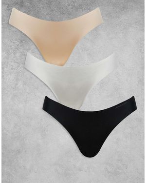 Cotton On Cotton on – 3er-pack nahtlose slips - Grau