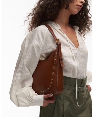 Mango – große schultertasche - Braun