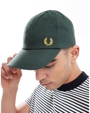 Fred Perry Classic Oxford Baseball Cap - Green