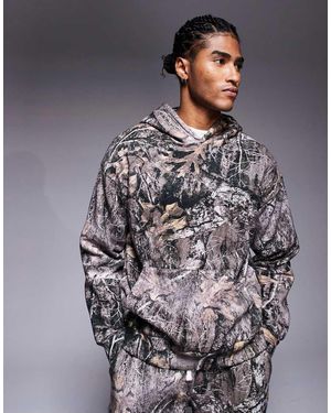 Good For Nothing Oversized Pullover Hoodie - Grey