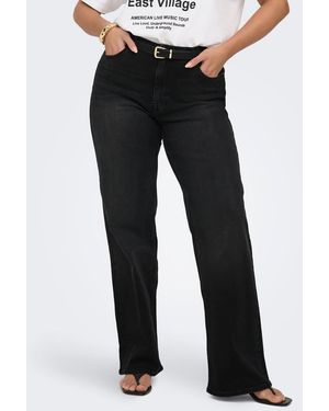 ONLY Jeans Ampi Slavato - Nero