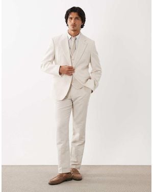 ASOS Slim Suit Trousers - White