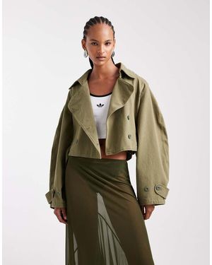ASOS Ultimate Lightweight Washed Parka - Green