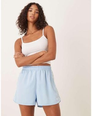 adidas Originals Satin Sprinter Shorts - Blue