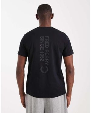 Fred Perry Bold Logo T-shirt - Blue