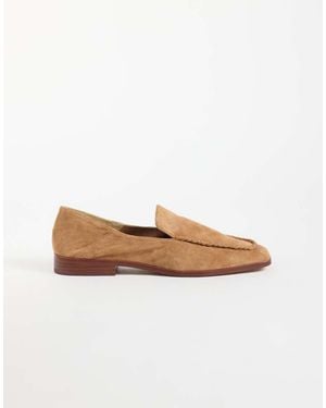 Dolce Vita Beny Square Toe Loafers - White