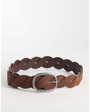 ASOS Waist And Hip Jeans Belt - Brown