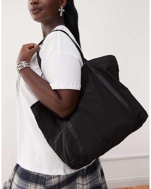 Weekday Tote Tas Van Ripstop - Zwart