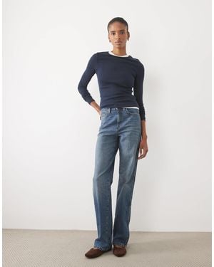 ASOS Asos Design Tall Comfort Stretch Straight Leg Jean - Blue