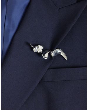 ASOS – einzelne brosche - Blau