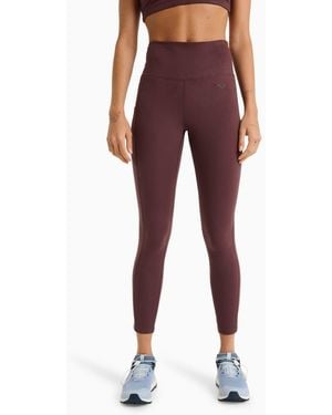 Roxy Heart Into It Ankle Sport Leggings - Red