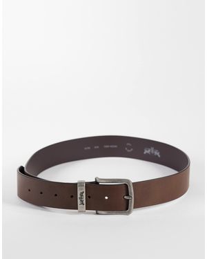 Levi's Two horse keeper - ceinture en cuir 40 mm - Marron